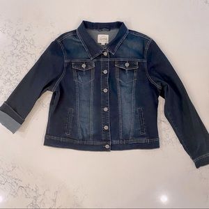 Dark denim jacket